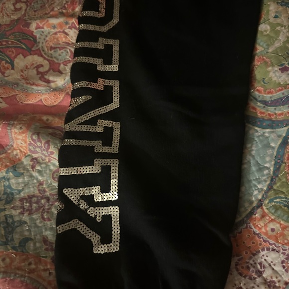 Pink brand sweats glitter name on side - Picture 5 of 11